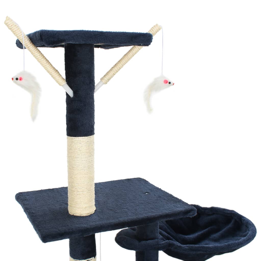 Double arbre à chat bleu 230-250 XXL Double arbre à chat bleu 230-250 XXL – Image 5