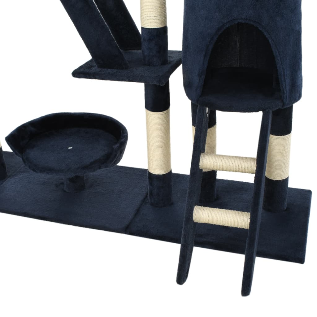 Double arbre à chat bleu 230-250 XXL Double arbre à chat bleu 230-250 XXL – Image 7