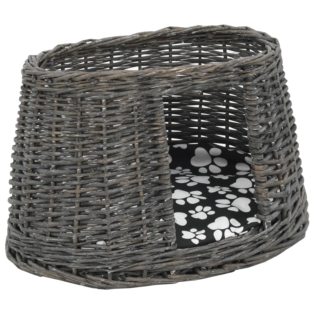 Panier pour chats 3 pcs 47x34x60 cm noir Panier pour chats 3 pcs 47x34x60 cm noir – Image 9